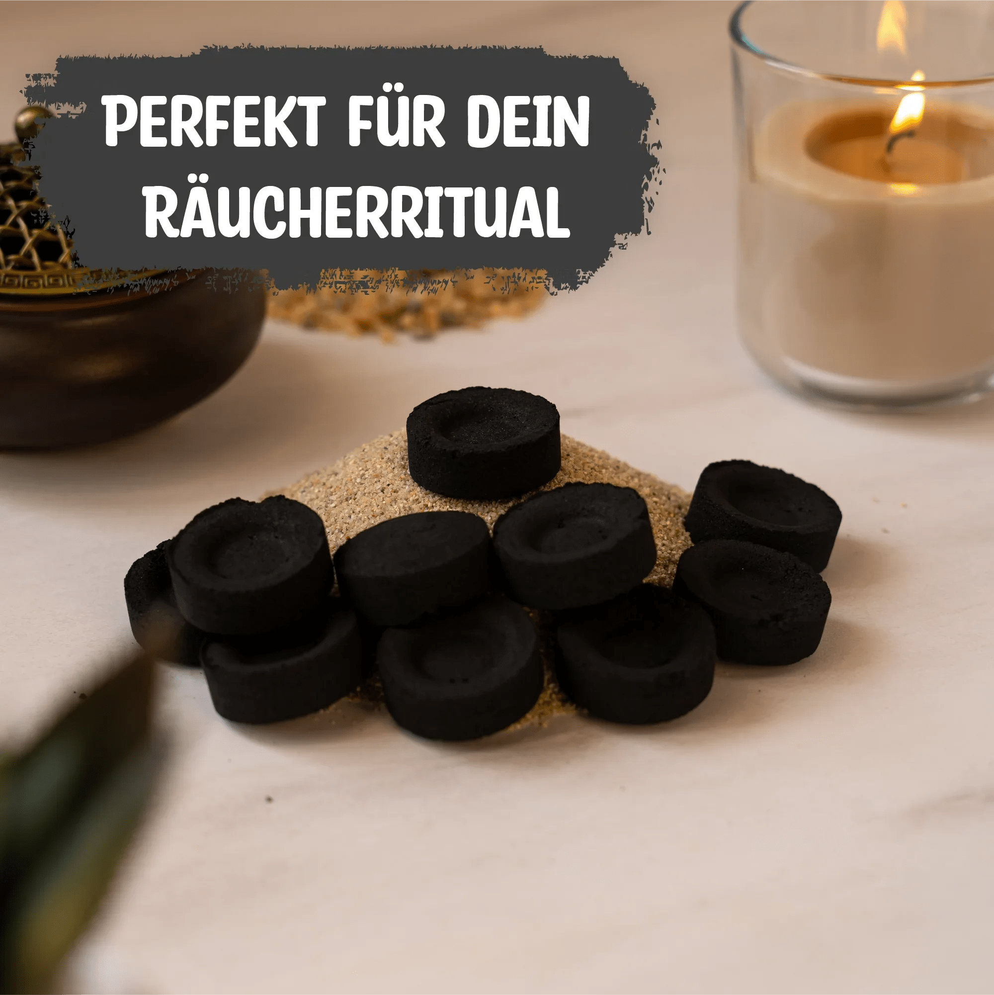 Räucherkohle - Hevela
