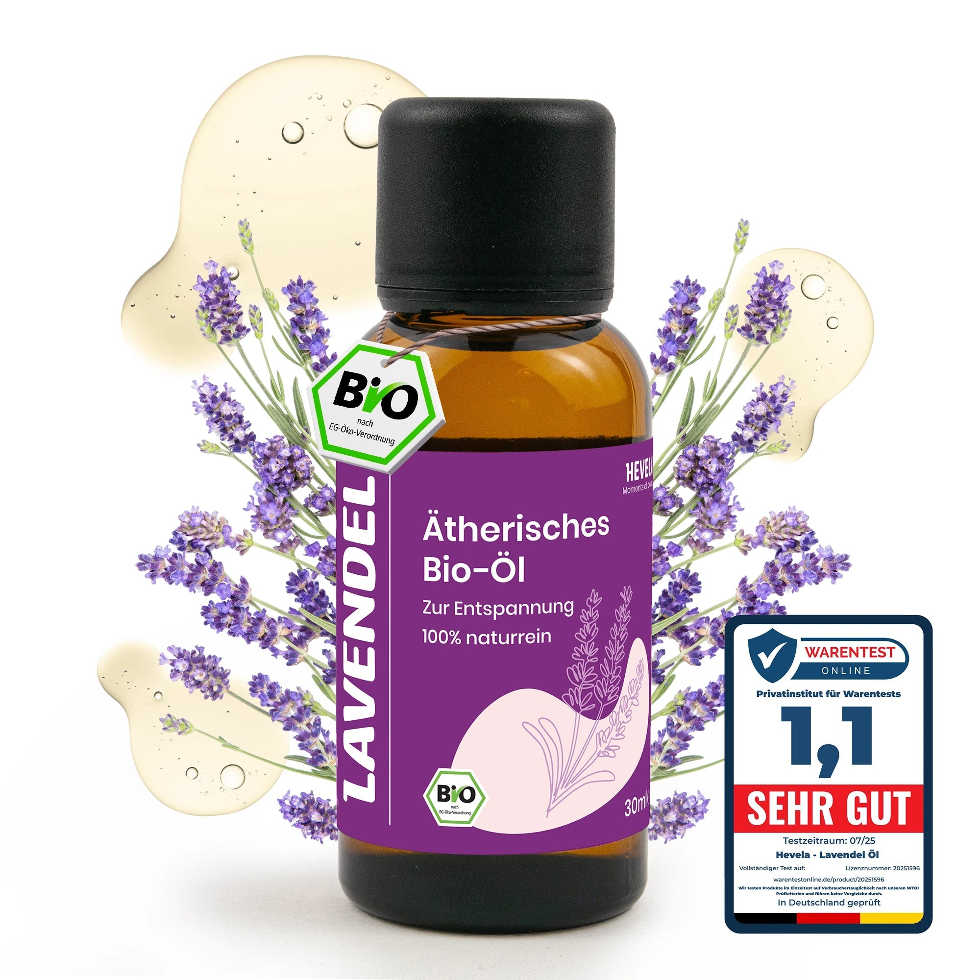 Bio - Lavendelöl - Hevela