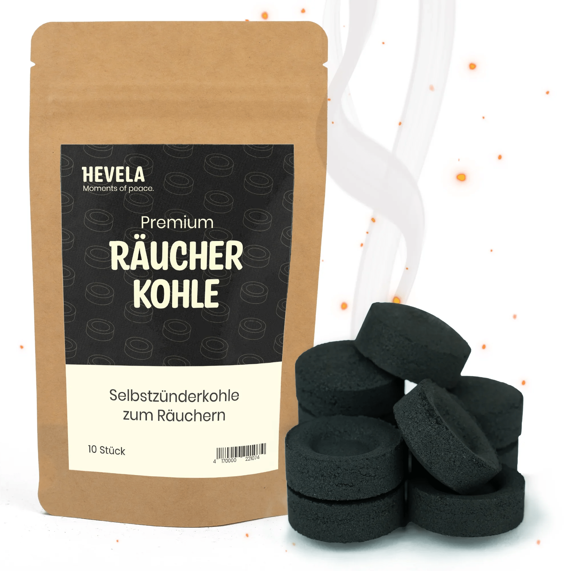 Räucherkohle - Hevela